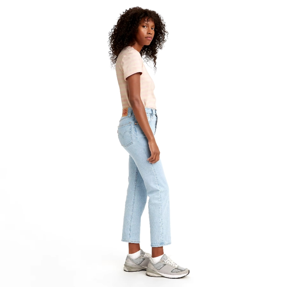 501® LEVI'S® CROP JEANS, Samba Blues, 24x26, EUC - Picture 3 of 14